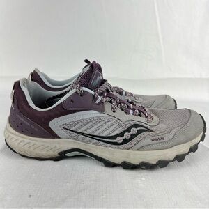 Saucony Trail Excursion TR 15 Womens Size 10 Gray Athletic Shoes S10668-21